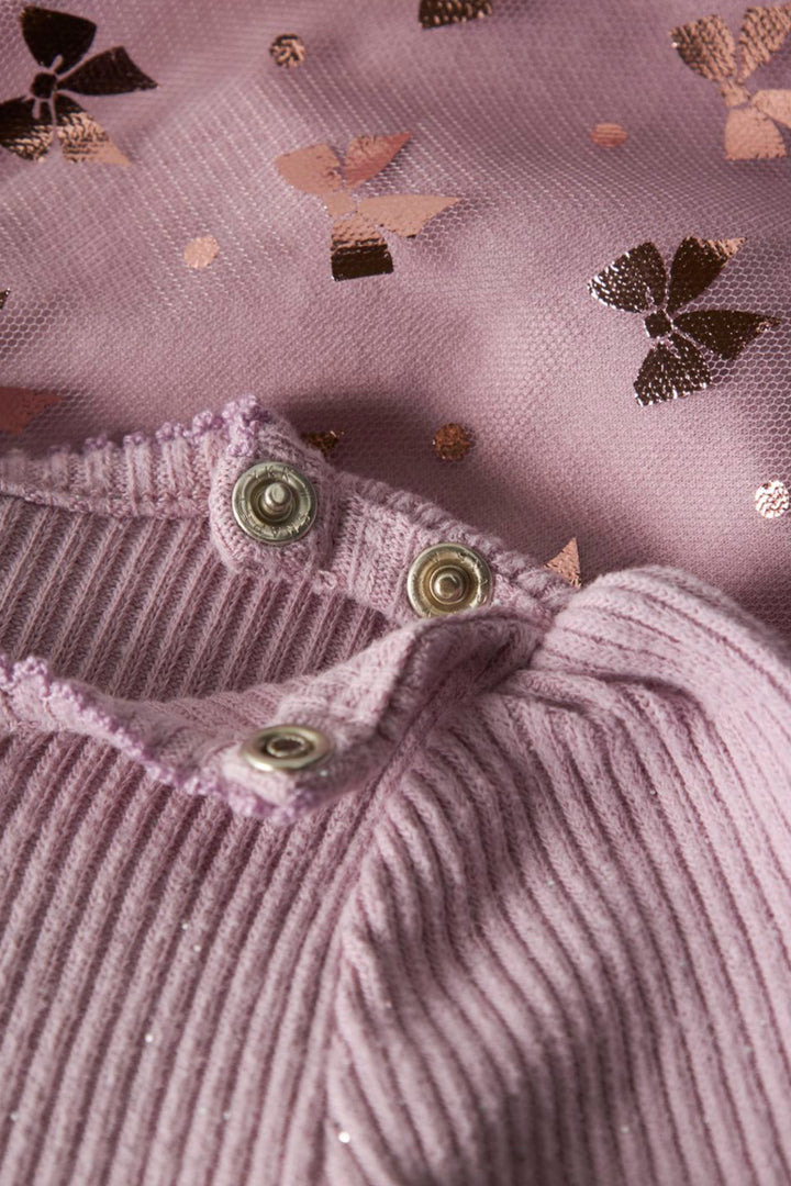 Name It - Nbfrosally Ls Dress - 4873963 Keepsake Lilac