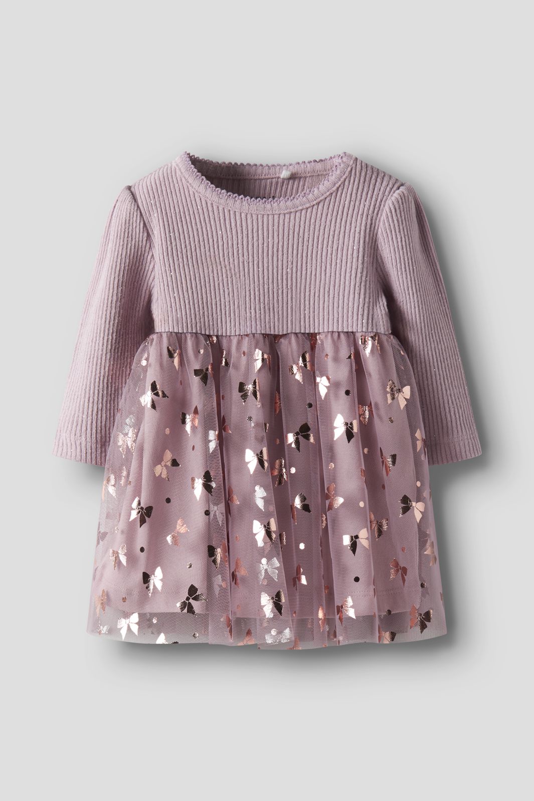 Name It - Nbfrosally Ls Dress - 4873963 Keepsake Lilac