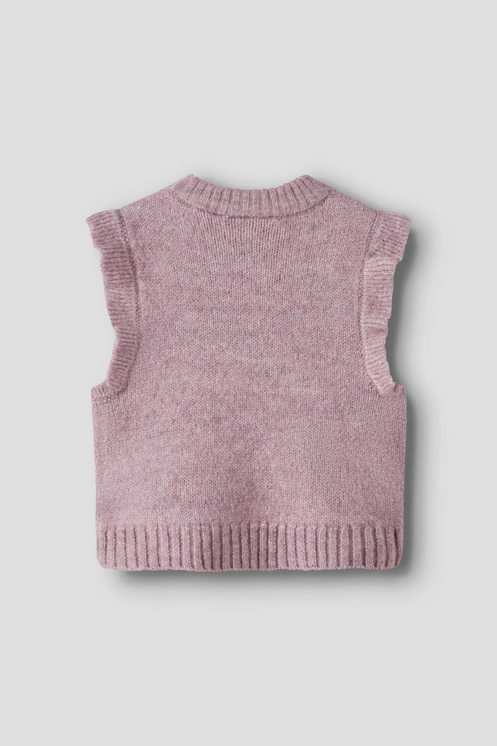 Name It - Nbfrosely Knit Slipover - 5115940 Mauve Shadows
