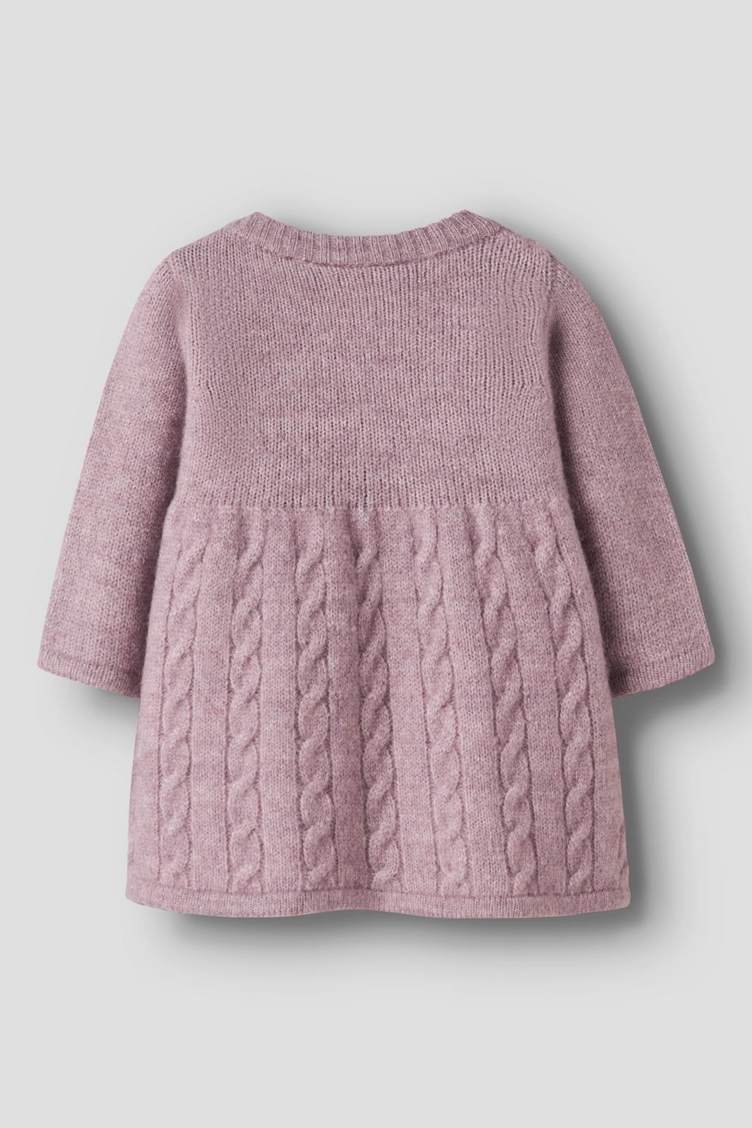 Name It - Nbfrosely Ls Knit Dress - 5115929 Mauve Shadows