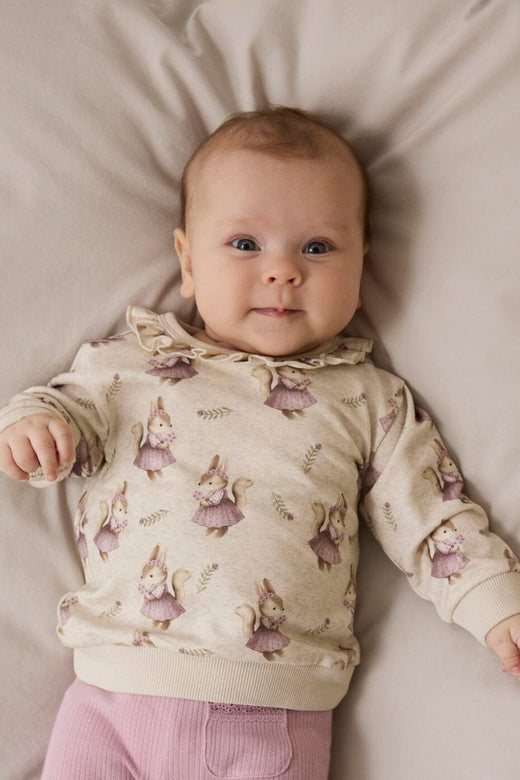 Name It - Nbfshelly Ls Sweat - 4889526 Peyote Melange