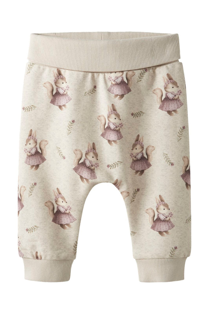 Name It - Nbfshelly Sweat Pant - 4889528 Peyote Melange