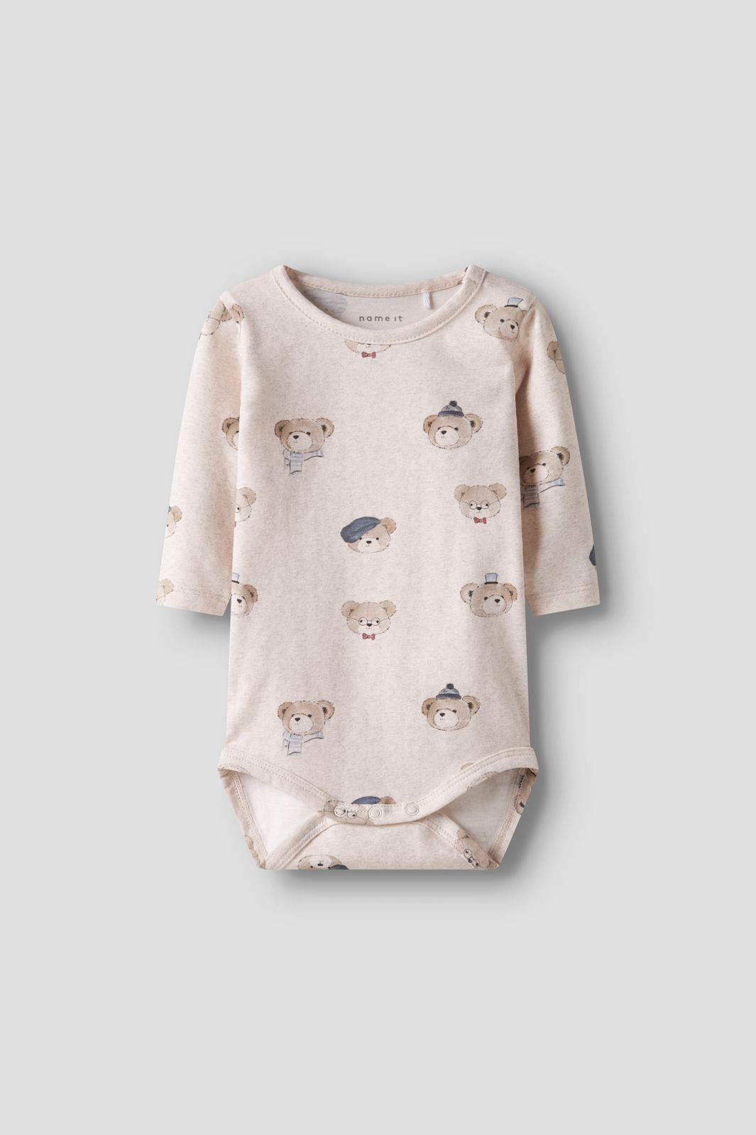 Name It - Nbmricki Ls Body - 4874069 Peyote Melange