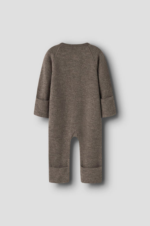 Name It - Nbnwmino Wool Ls Suit - 5079535 Morel