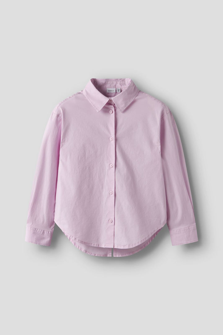 Name It - Nkfbinette Ls Rlx Shirt - 4930443 Pirouette
