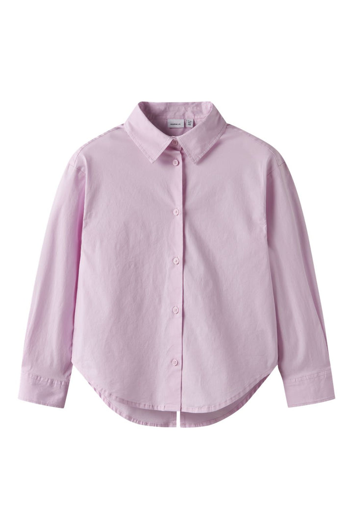 Name It - Nkfbinette Ls Rlx Shirt - 4930443 Pirouette