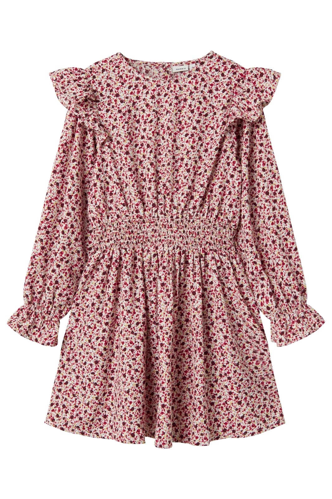 Name It - Nkfkanva Ls Dress - 4784356 Bright White Flower