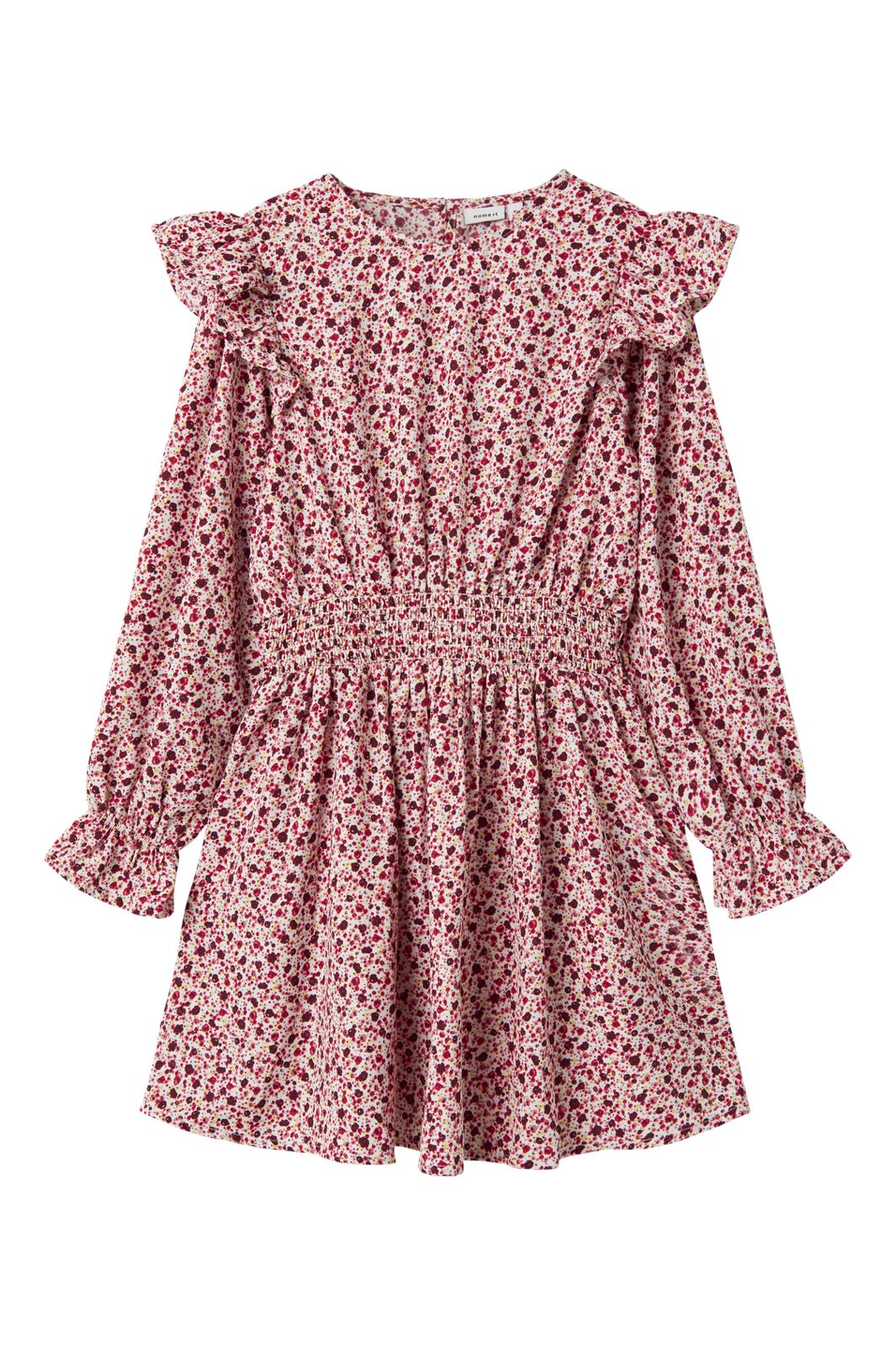 Name It - Nkfkanva Ls Dress - 4784356 Bright White Flower