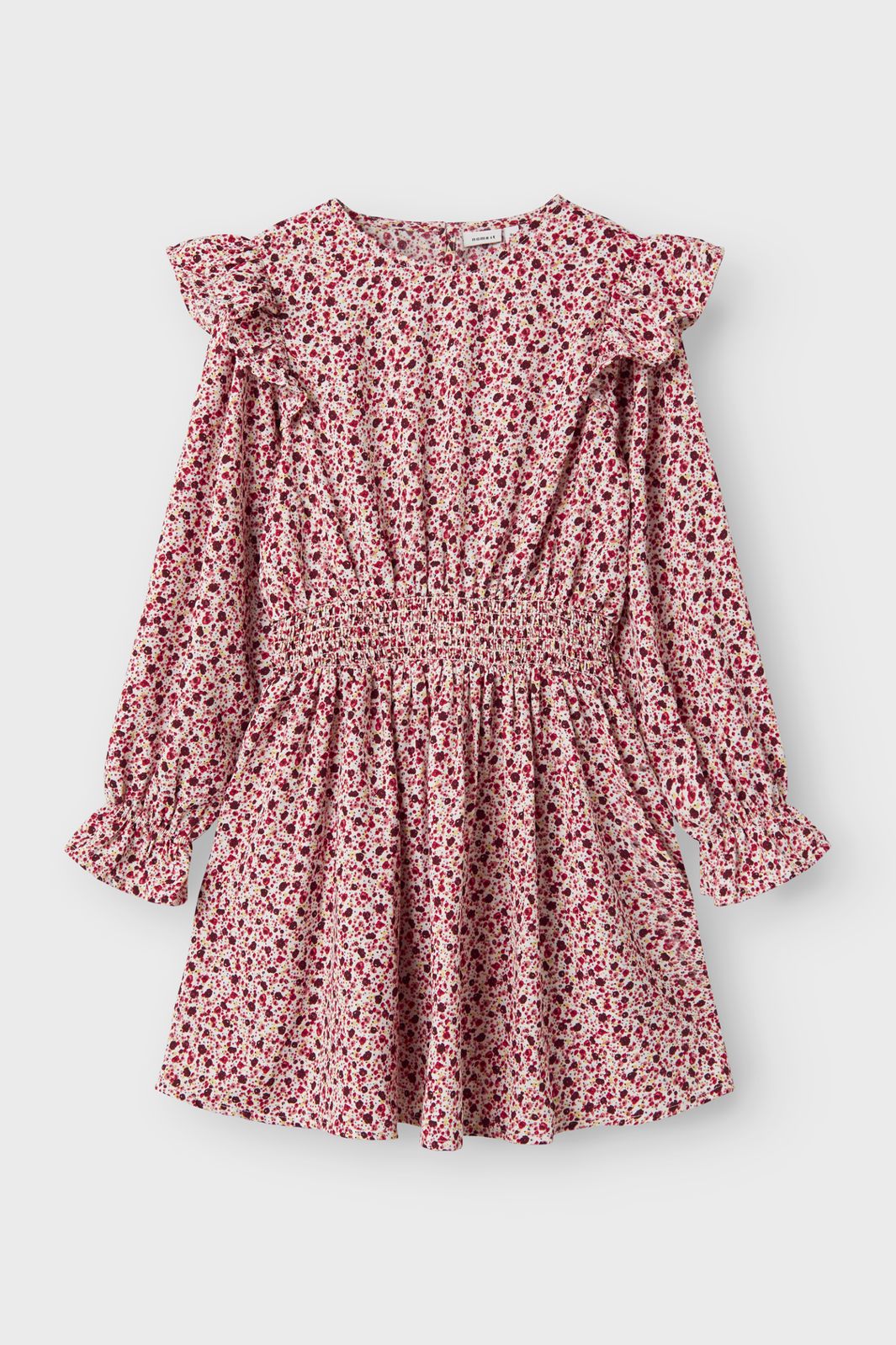 Name It - Nkfkanva Ls Dress - 4784356 Bright White Flower