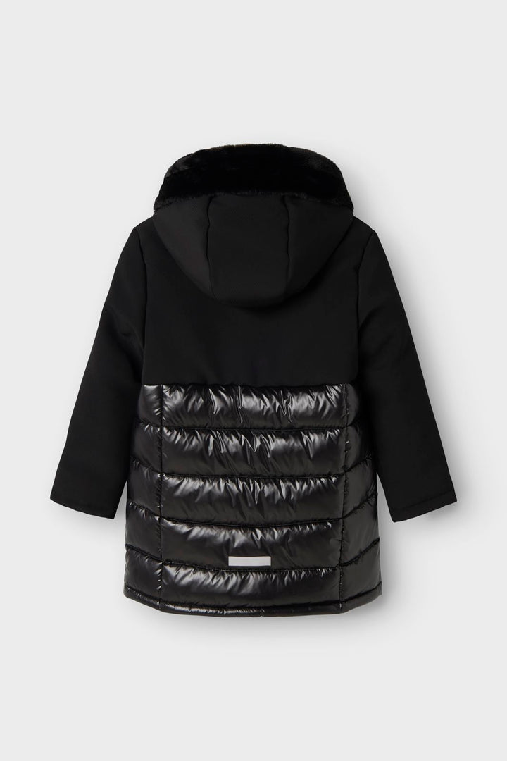 Name It - Nkfmarol Jacket Long1 - 4828999 Black