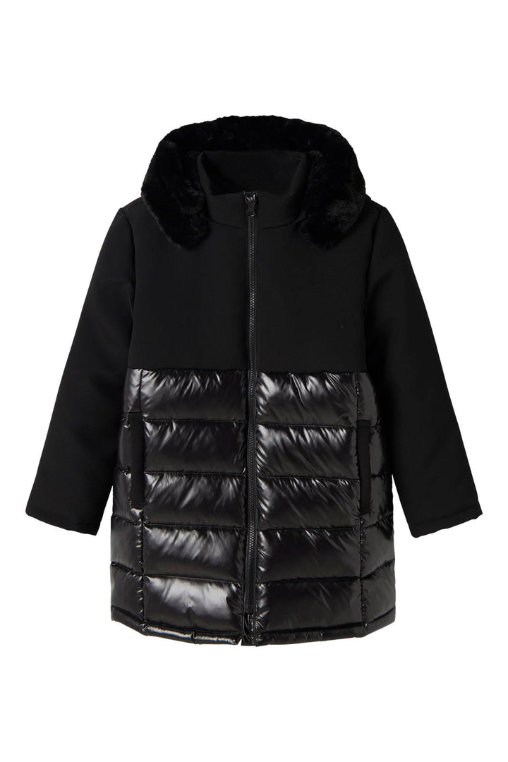 Name It - Nkfmarol Jacket Long1 - 4828999 Black
