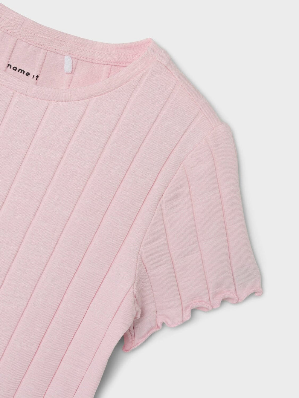 Name It - Nkfnoralina Ss Top - 4521154 Parfait Pink T-shirts 