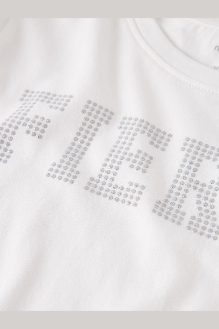 Name It - Nkfoula Ls Top - 4879788 Cloud Dancer