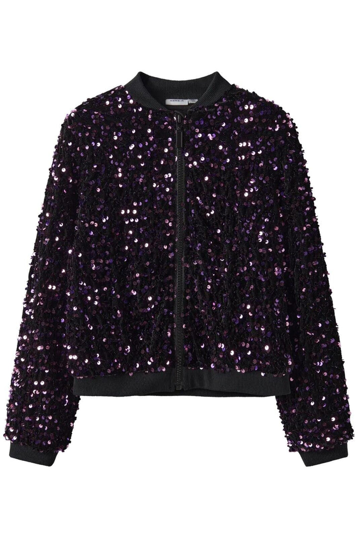 Name It - Nkfrunica Ls Bomber - 4883499 Byzantium Jakker 