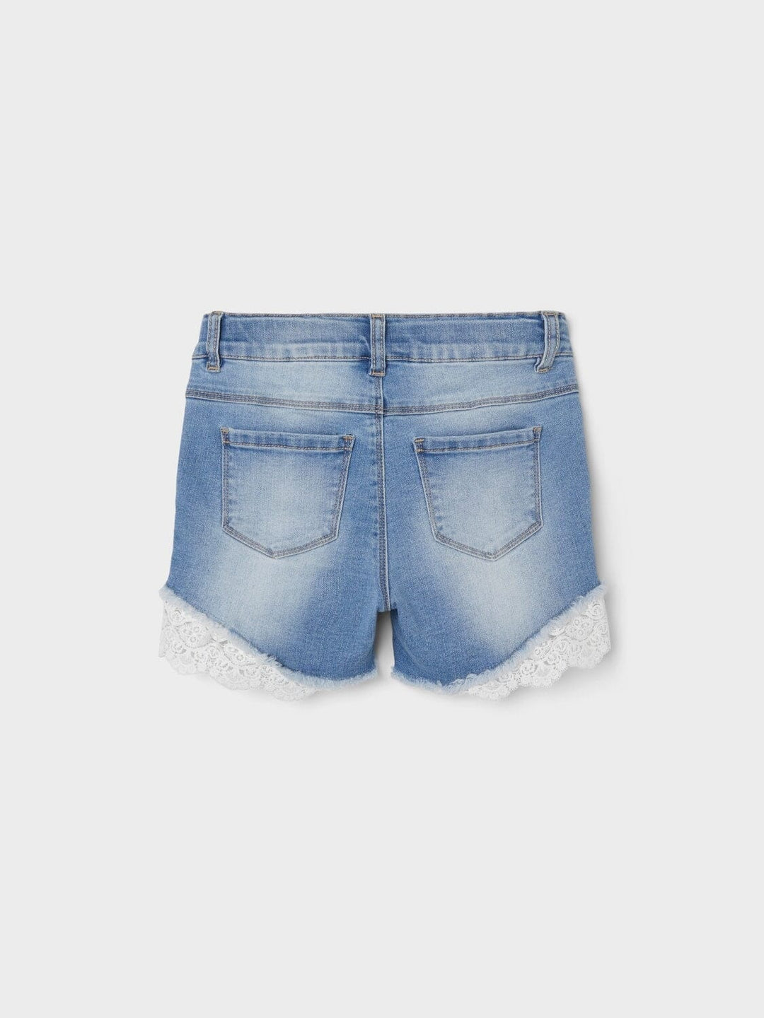 Name It - Nkfsalli Slim Shorts 5372-Ha - 3755383 Medium Blue Denim Shorts 