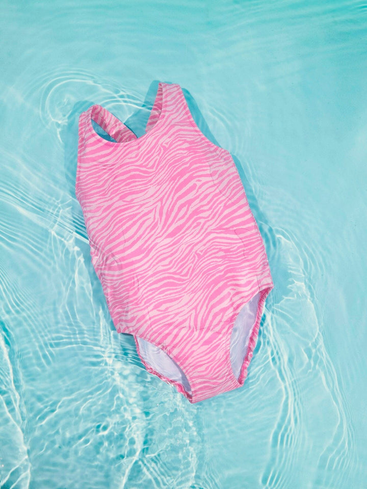 Name It - Nkfzanimal Swimsuit - 4980741 Strawberry Moon Badedragter 