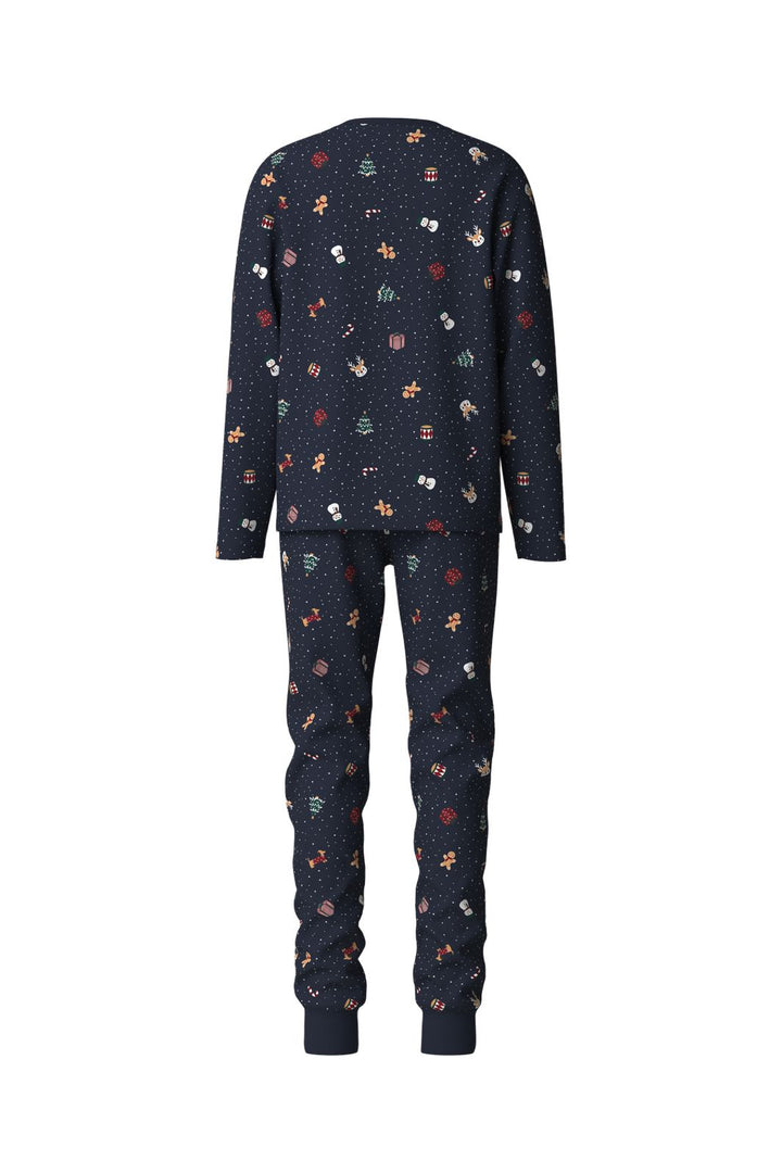 Name It - Nknvismas Ls Nightset - 5124789 Navy Blazer Christmas