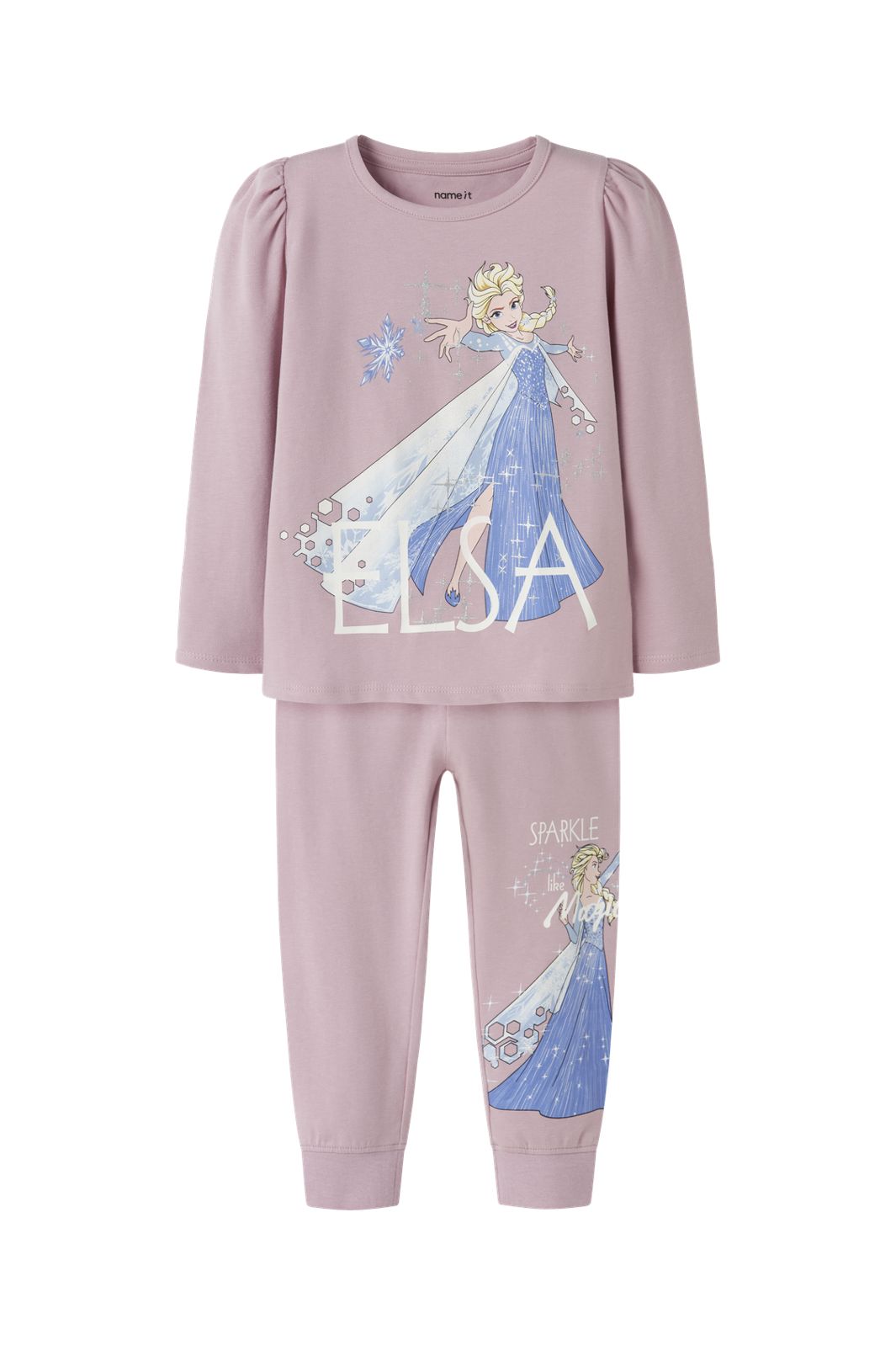 Name It - Nmfaplisa Frozen Ls Nightset Wdi - 4912529 Keepsake Lilac