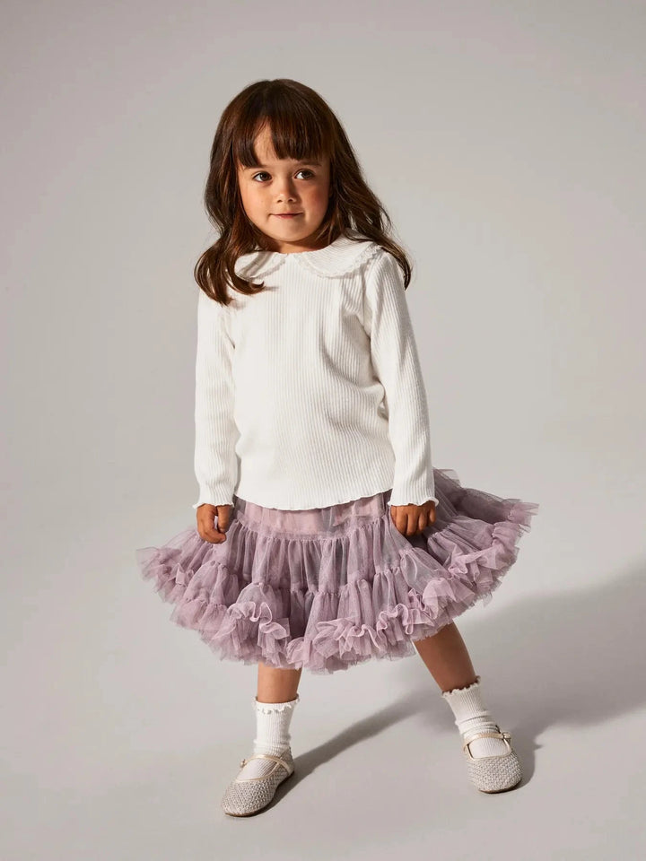 Name It - Nmfbaila Ls Top - 4879829 Bright White T-shirts 
