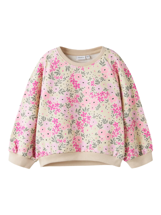 Name It - Nmfdartia Ls Nreg Sweat - 4956474 Peyote Melange Sweatshirts 