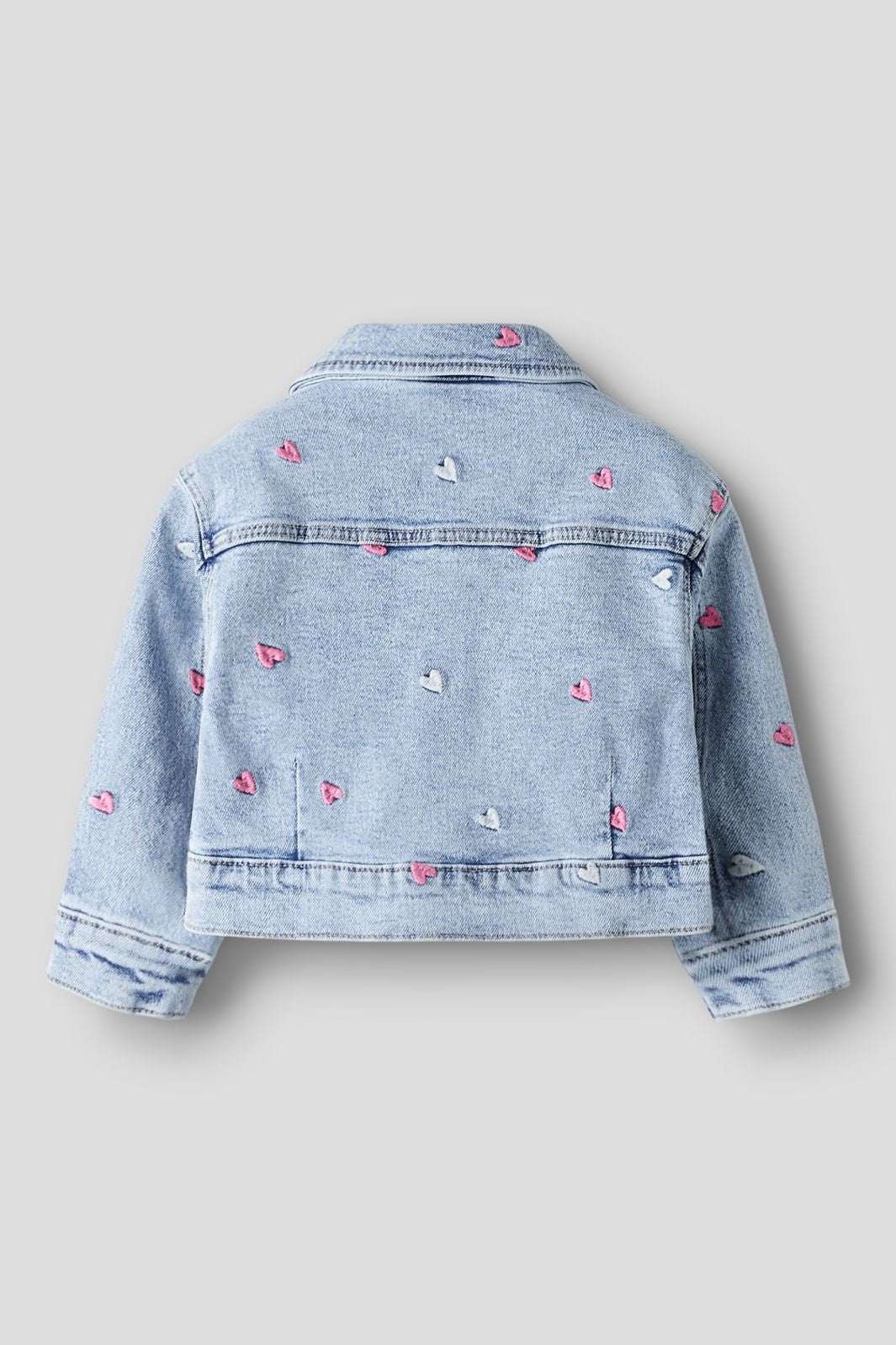 Name it RÜSCHEN - Chaqueta vaquera - light blue bleached denim/azul Name it RÜSCHEN - Chaqueta vaquera - light blue bleached denim/azul