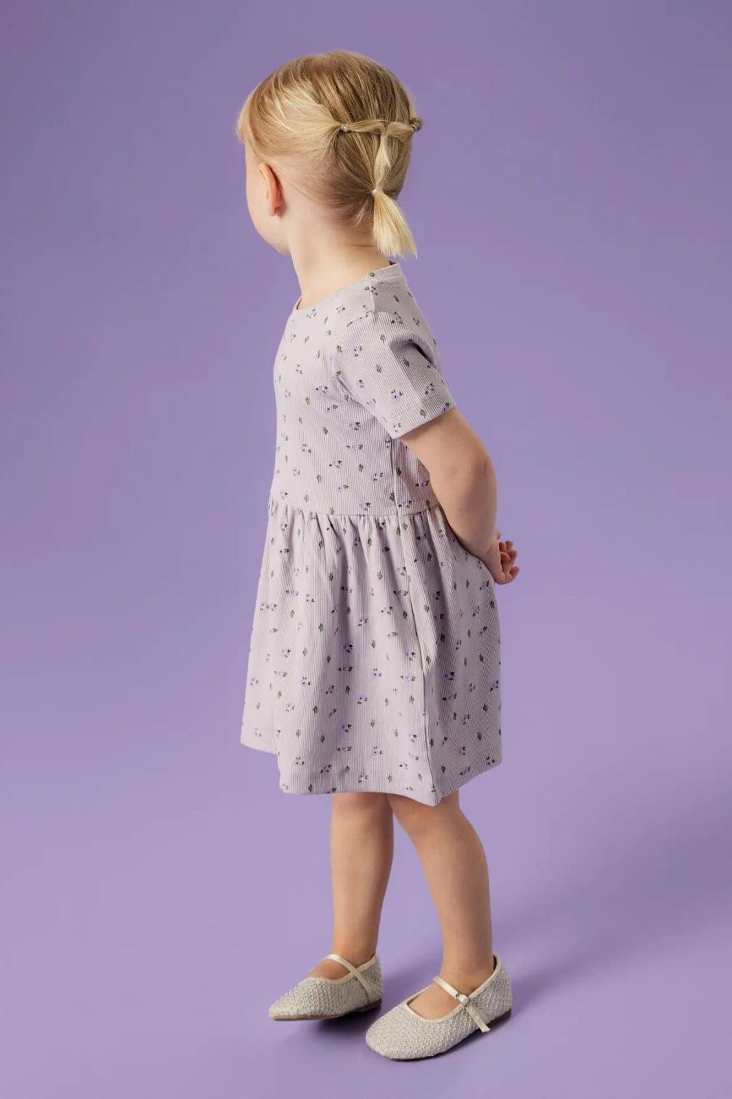 Name It - Nmfhofie Ss Dress - 4917019 Misty Lilac