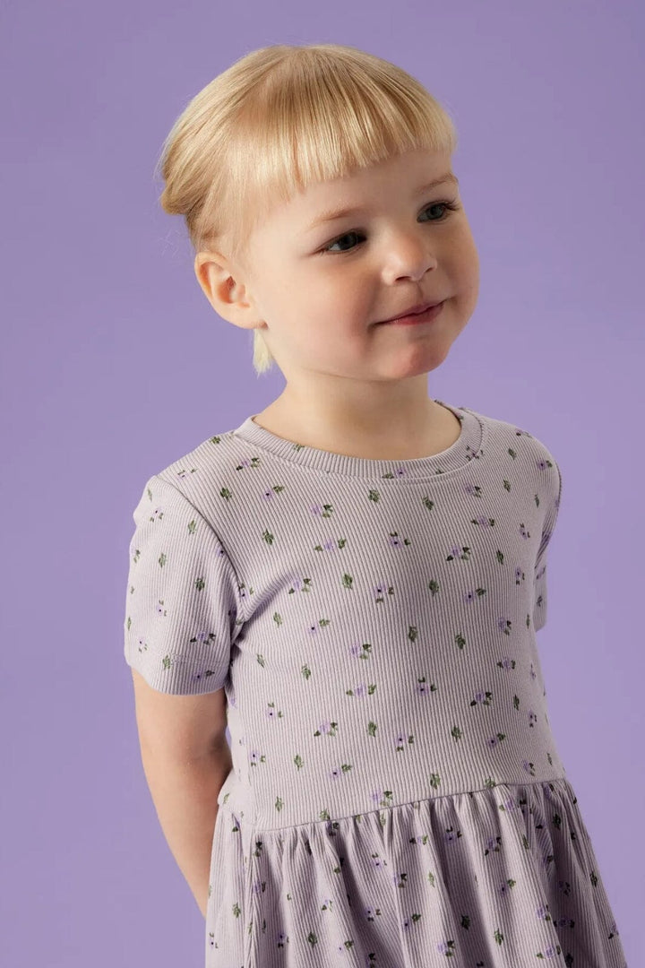 Name It - Nmfhofie Ss Dress - 4917019 Misty Lilac