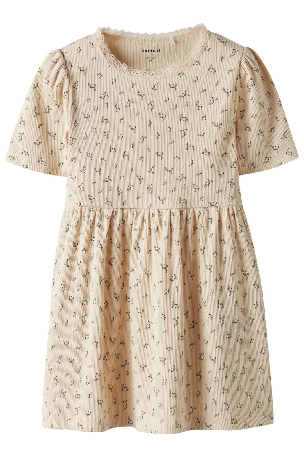 Name It - Nmfhoise Slim Ss Dress - 4833162 Sun Kiss