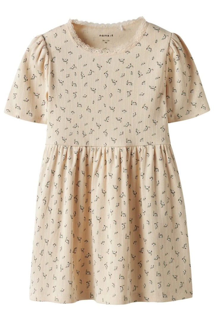Name It - Nmfhoise Slim Ss Dress - 4833162 Sun Kiss