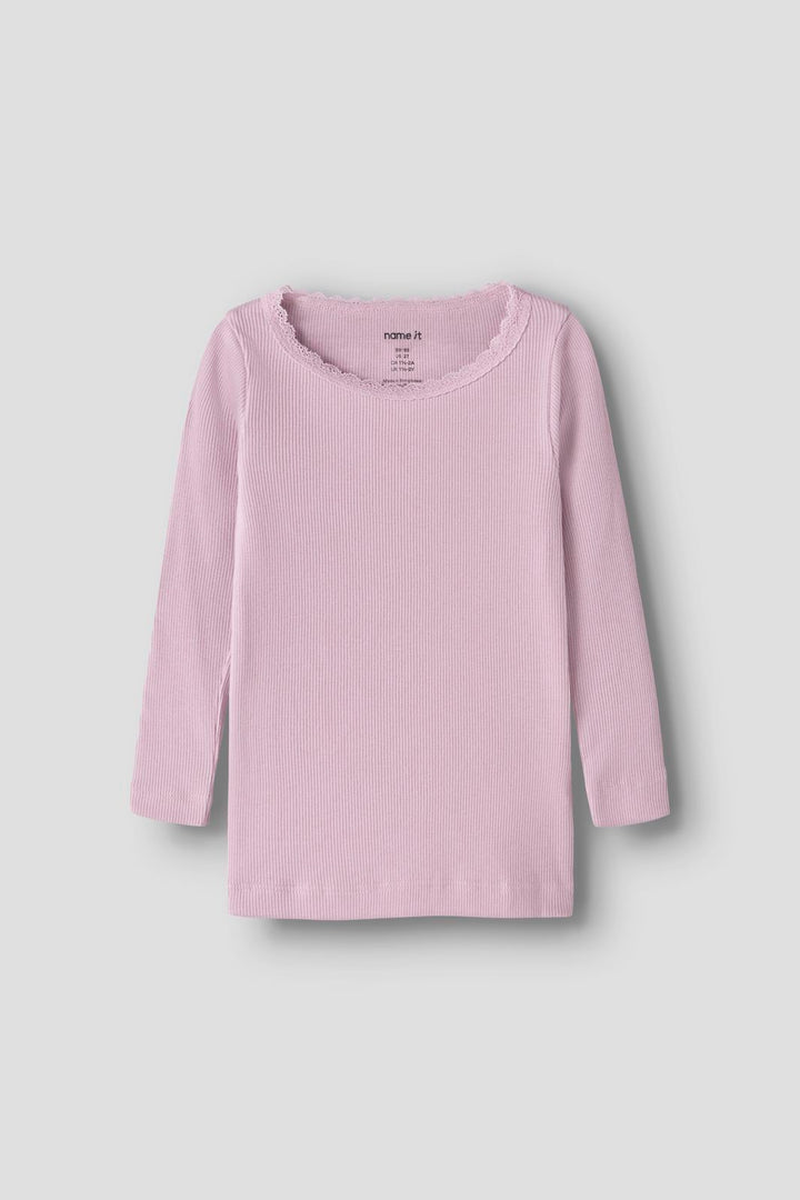 Name It - Nmfkab Ls Top - 4976205 Fragrant Lilac
