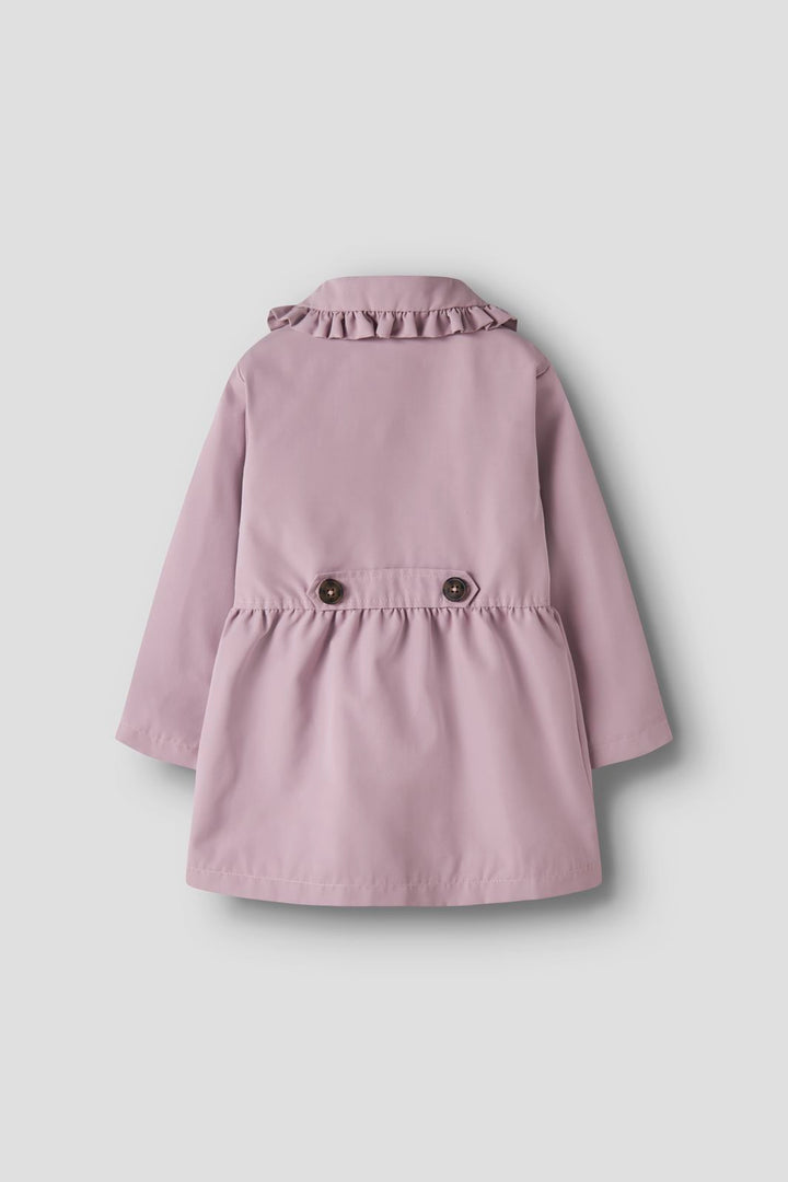 Name It - Nmfmadelin Trench Coat - 4930451 Keepsake Lilac