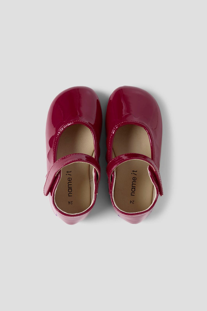 Name It - Nmfrachel Patent Ballerina - 5155939 Tango Red Patent