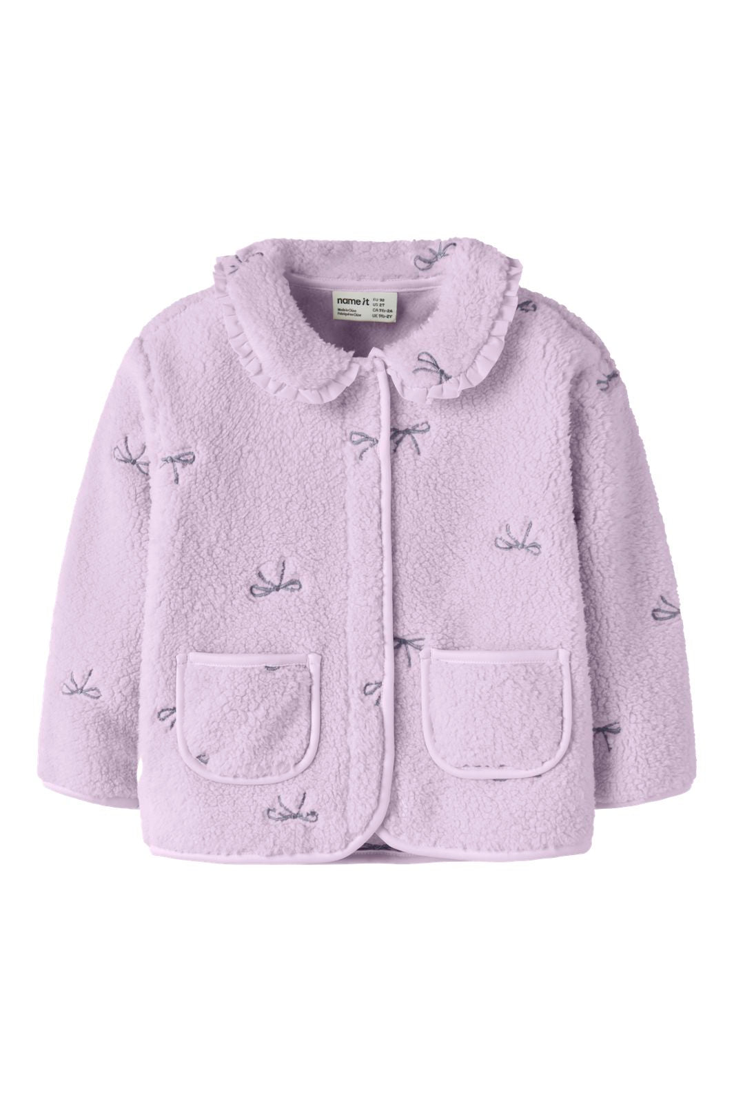 Name It - Nmfrisa Teddy Card - 5115280 Lavender Fog
