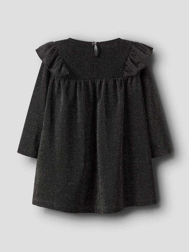 Name It - Nmfroisin M Ls Dress - 4874539 Black Kjoler 