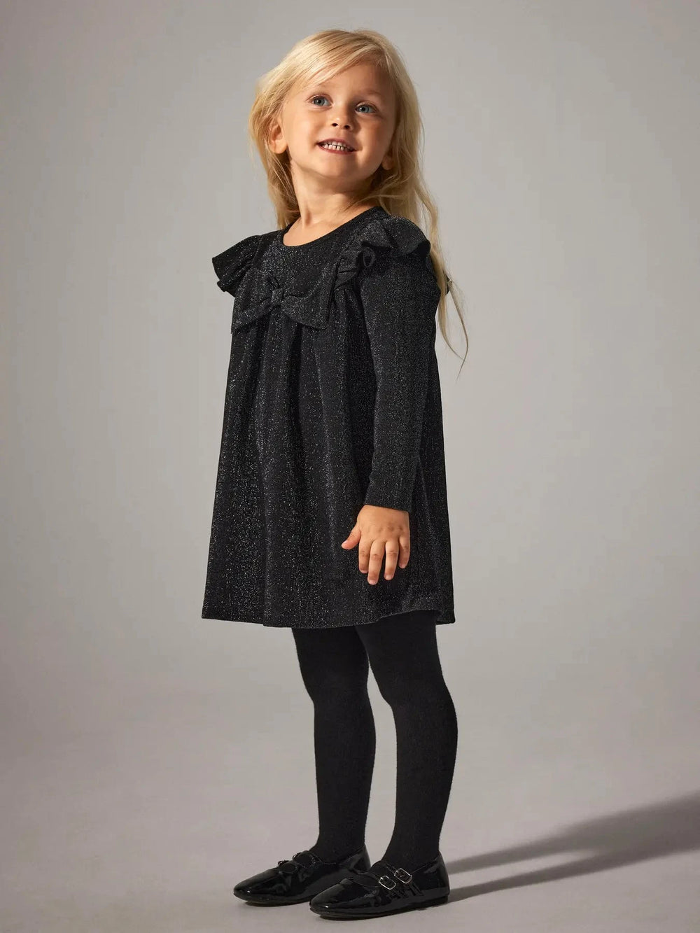 Name It - Nmfroisin M Ls Dress - 4874539 Black Kjoler 