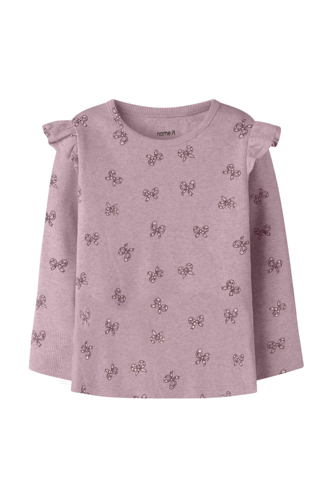 Name It - Nmfrulies Ls Top - 5195125 Mauve Shadows