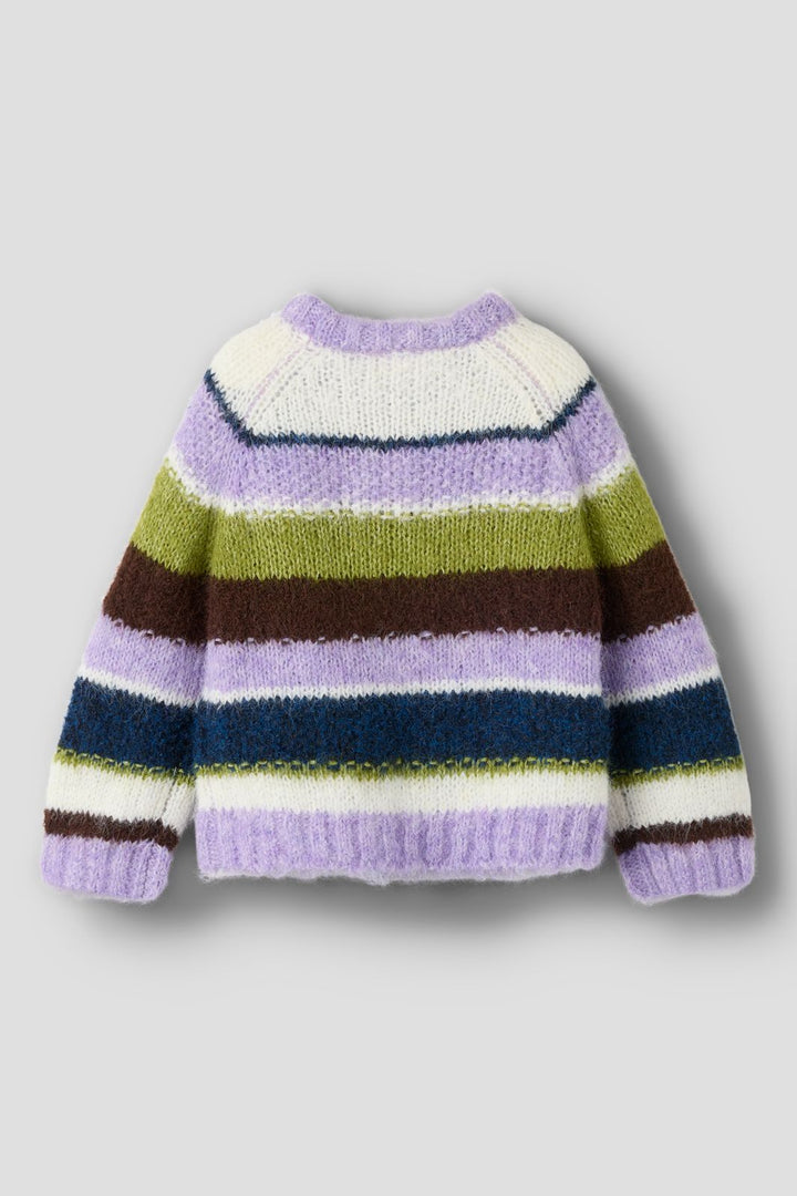 Name It - Nmfsemmi Ls Knit - 5132196 Lavender Gray
