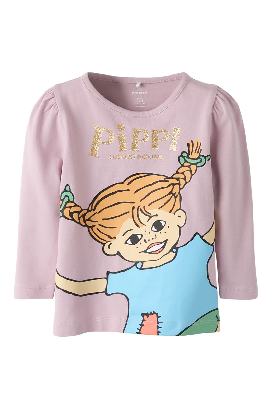 Name It - Nmfsolma Pippi Ls Top Sky - 4978190 Keepsake Lilac