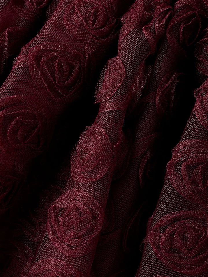 Name It - Nmfsykia Tulle Skirt - 4888974 Burgundy Nederdele 