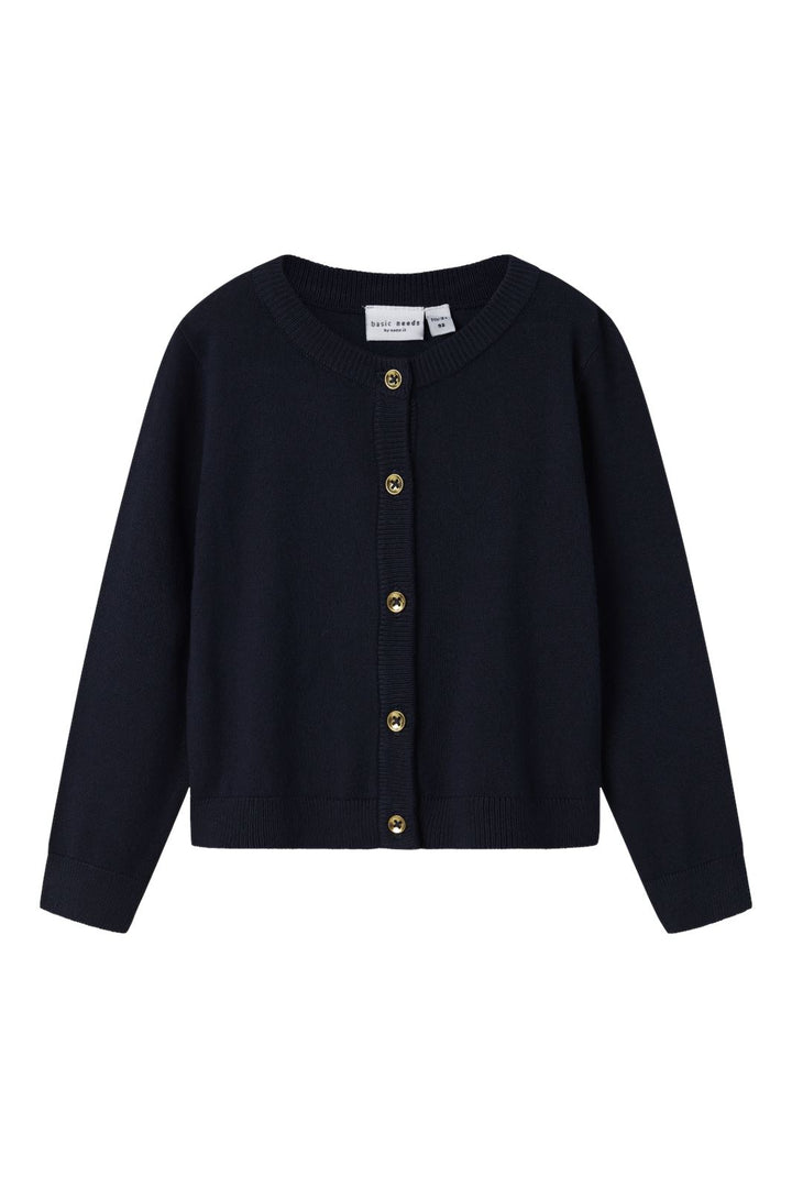 Name It - Nmfvalma Ls Short Knit Card - 4766973 Navy Blazer