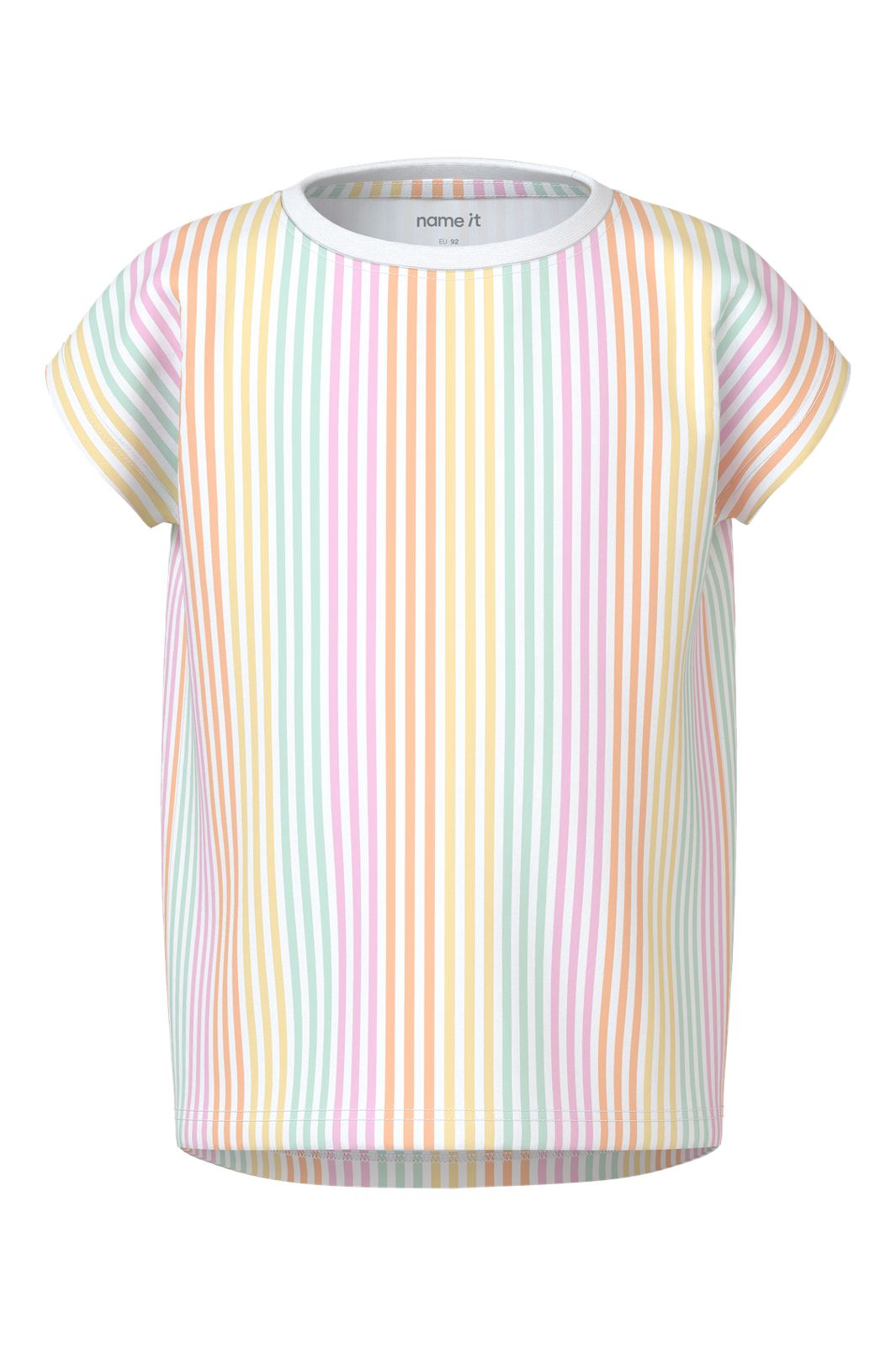 Name It - Nmfvigga Capsl Top - 5058597 Bright White Cool Stripe