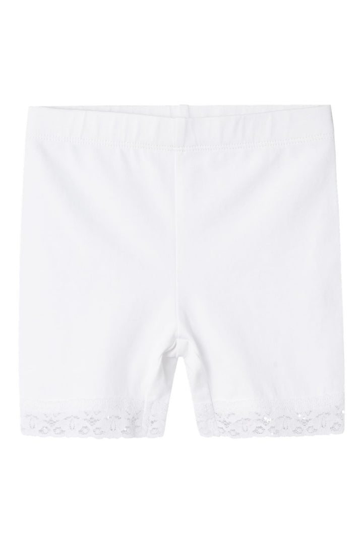 Name It - Nmfvista Short Legging - 4488480 Bright White