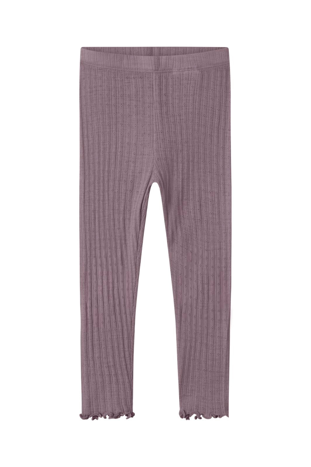 Name It - Nmfwossa Wo/Si Rib Legging - 4969335 Toadstool