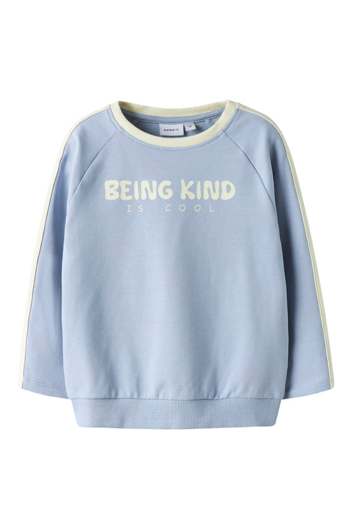 Name It - Nmmdolu Ls Rlx Sweat - 4956561 Blue Fog