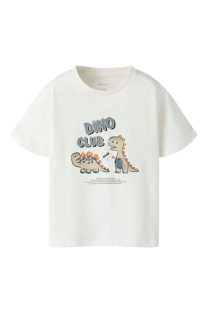 Name It - Nmmfaro Ss Nreg Top - 5106043 Cloud Dancer