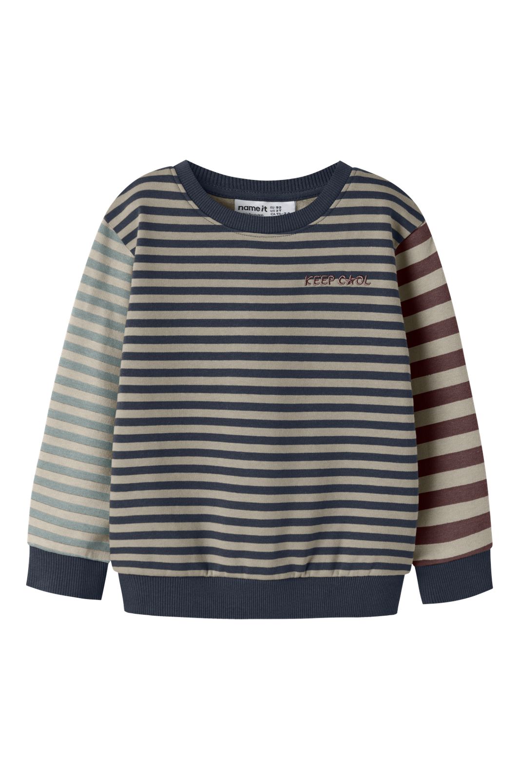 Name It - Nmmsomuel Ls Nreg Sweat - 5135741 Navy Blazer