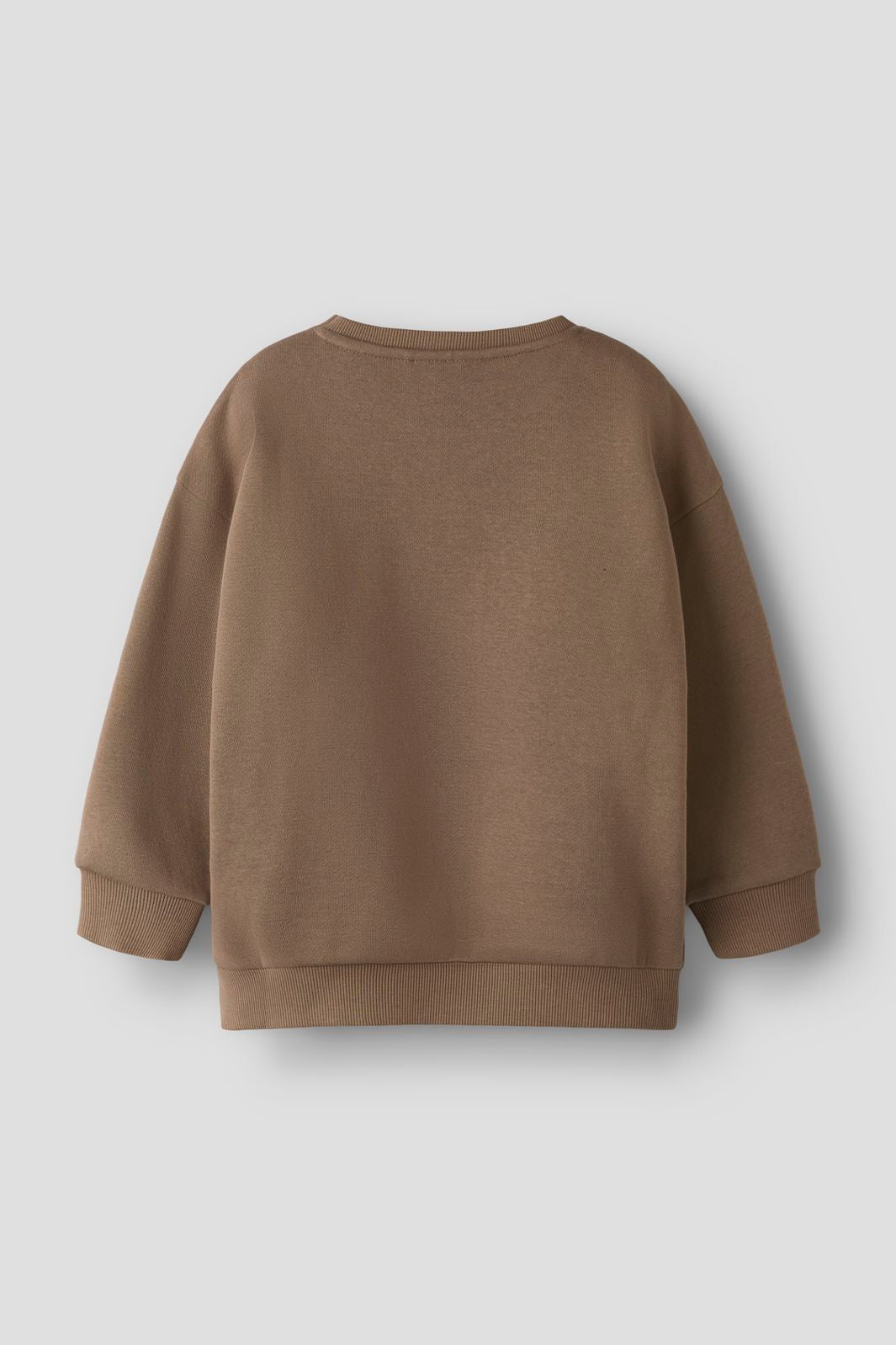 Name It - Nmnriley Ls Rlx Sweat - 5096049 Brown Lentil Antique White Print