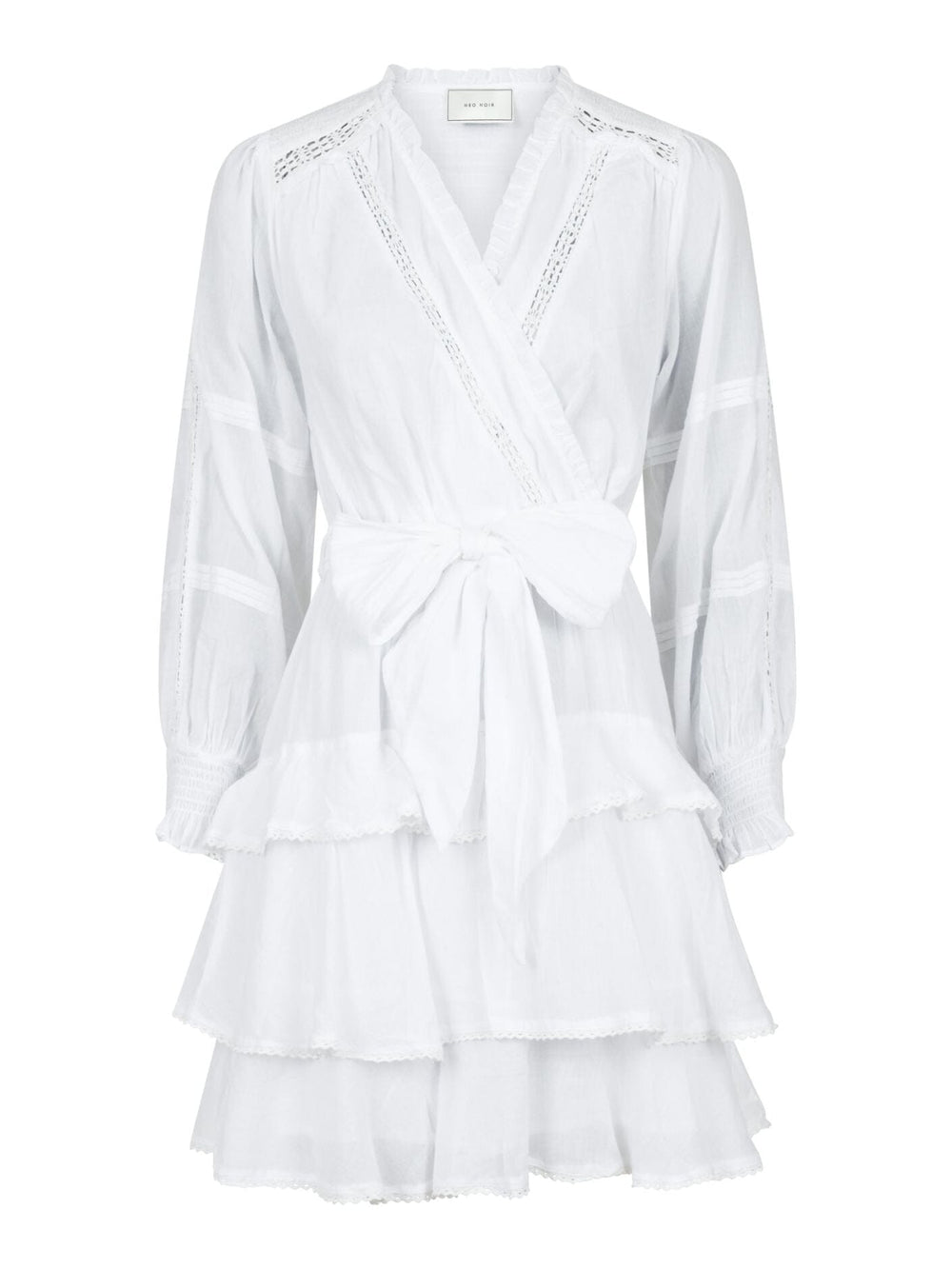 Neo Noir - Ada S Voile Dress - White Kjoler 