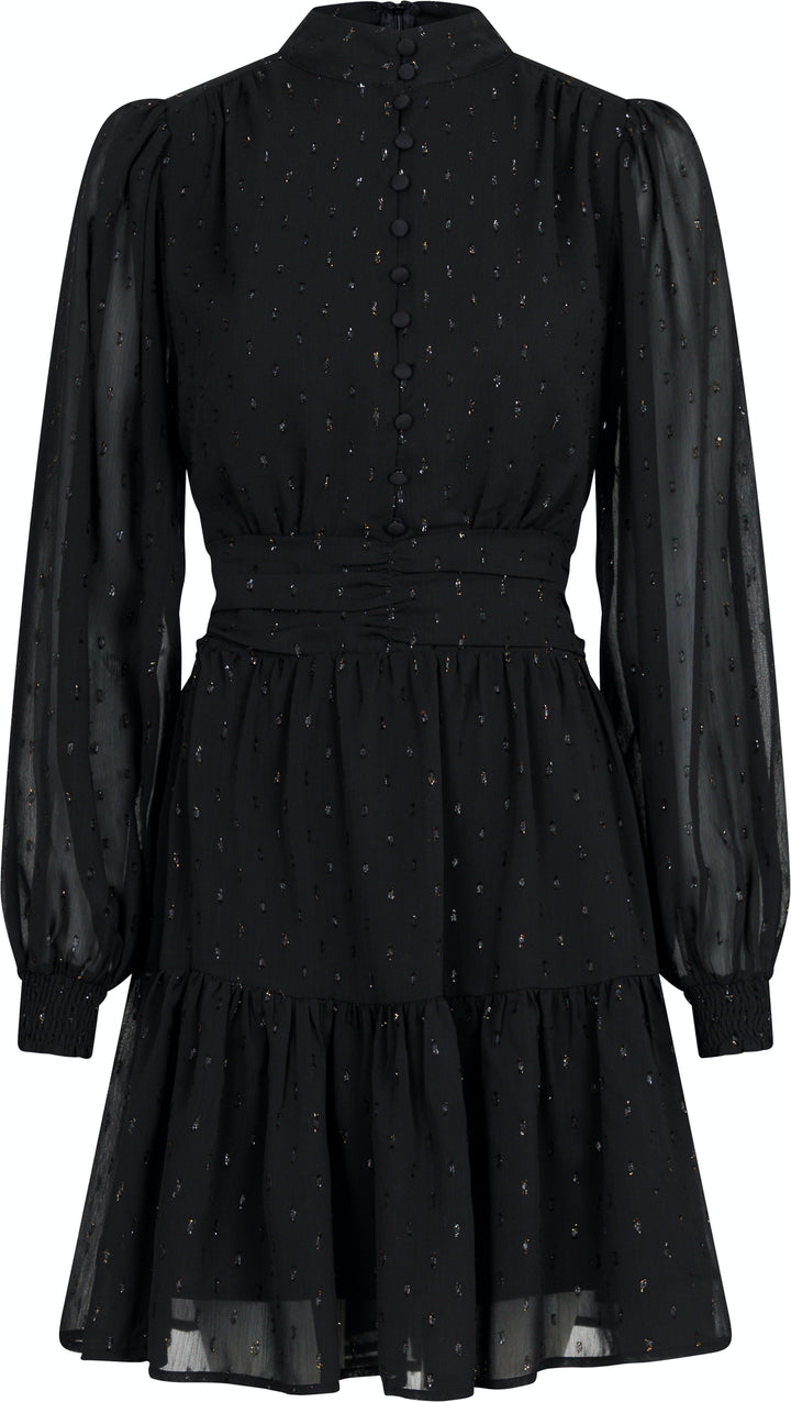 Neo Noir - Alberti Shimmer Dress - Black