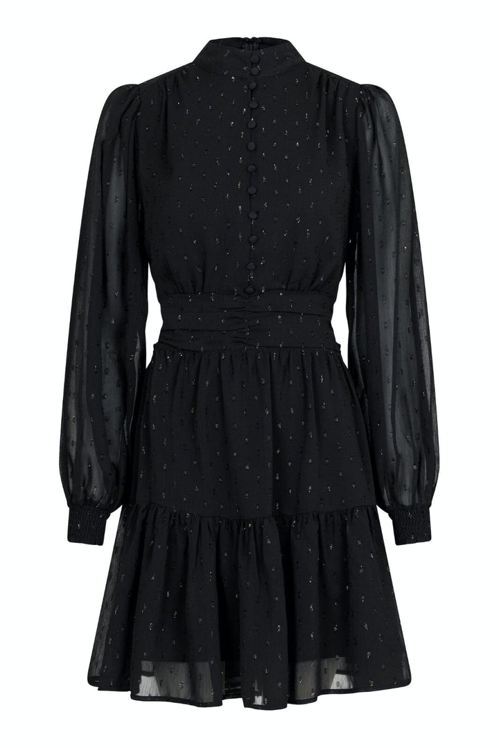 Neo Noir - Alberti Shimmer Dress - Black Kjoler 